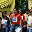 Laid-off PMP workers mark a year Laid-off PMP workers mark a year